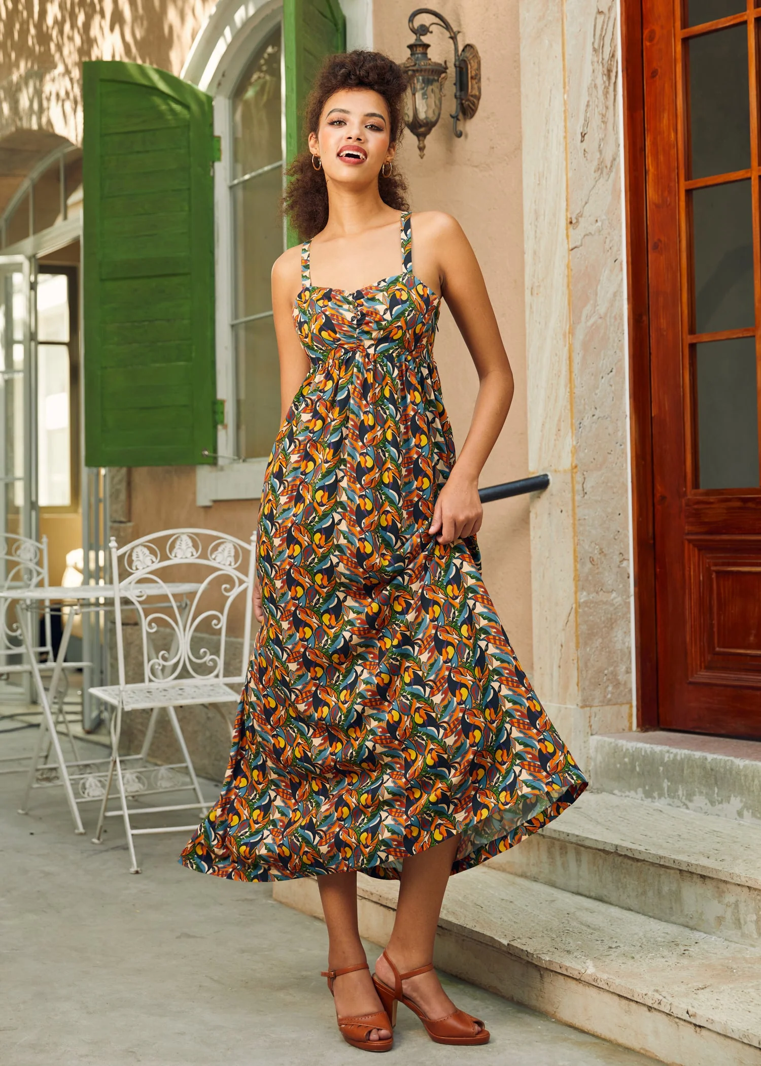 The Starlight & Straps Maxi Dress