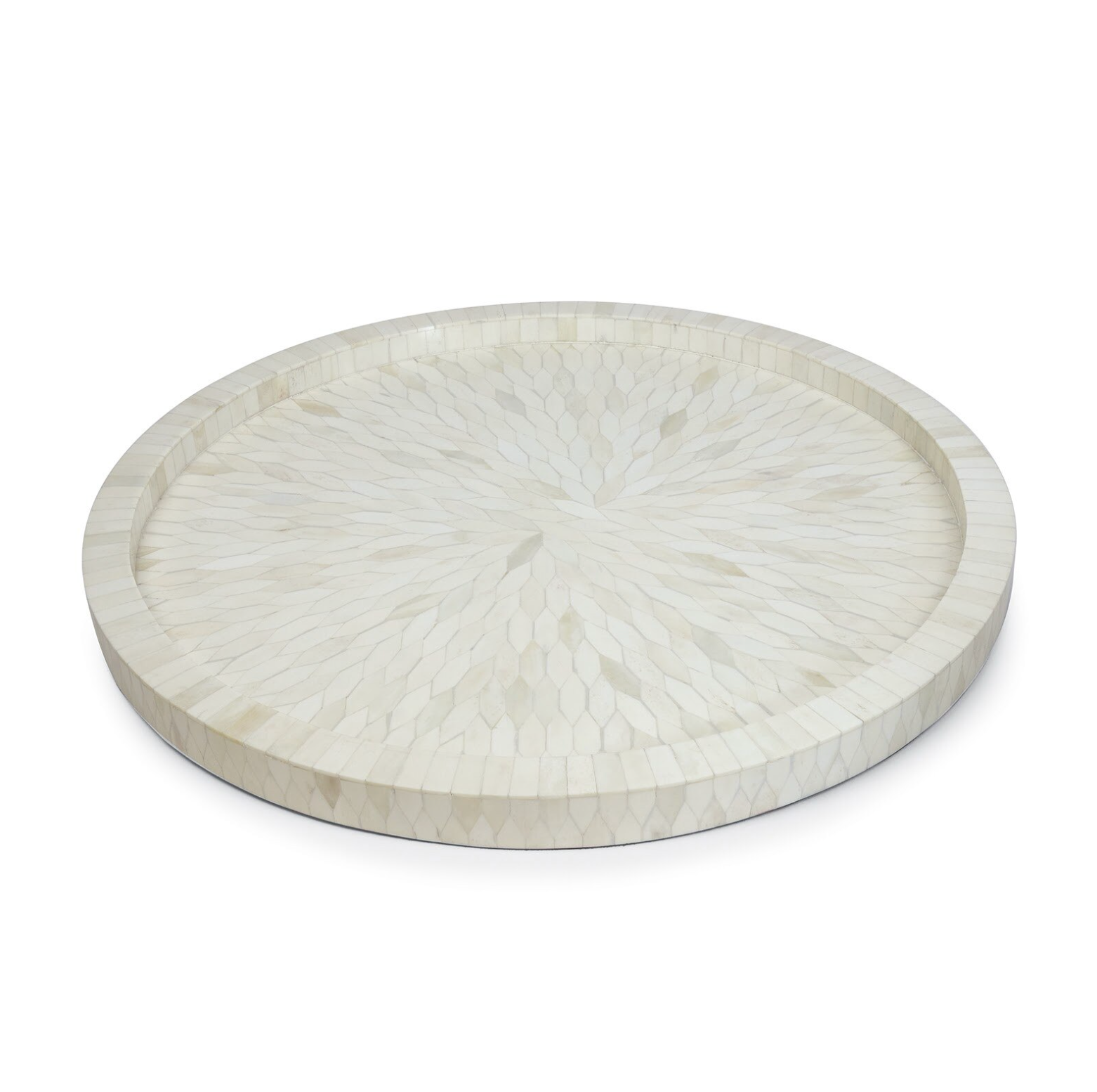 Jullian White Bone Tray
