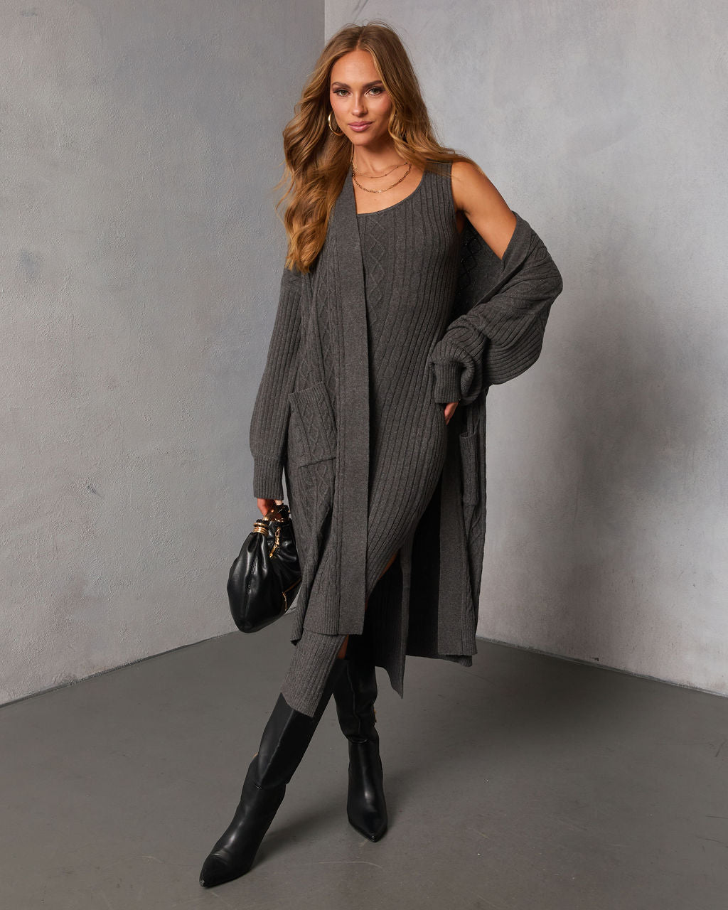 Malissa Knit Duster Cardigan