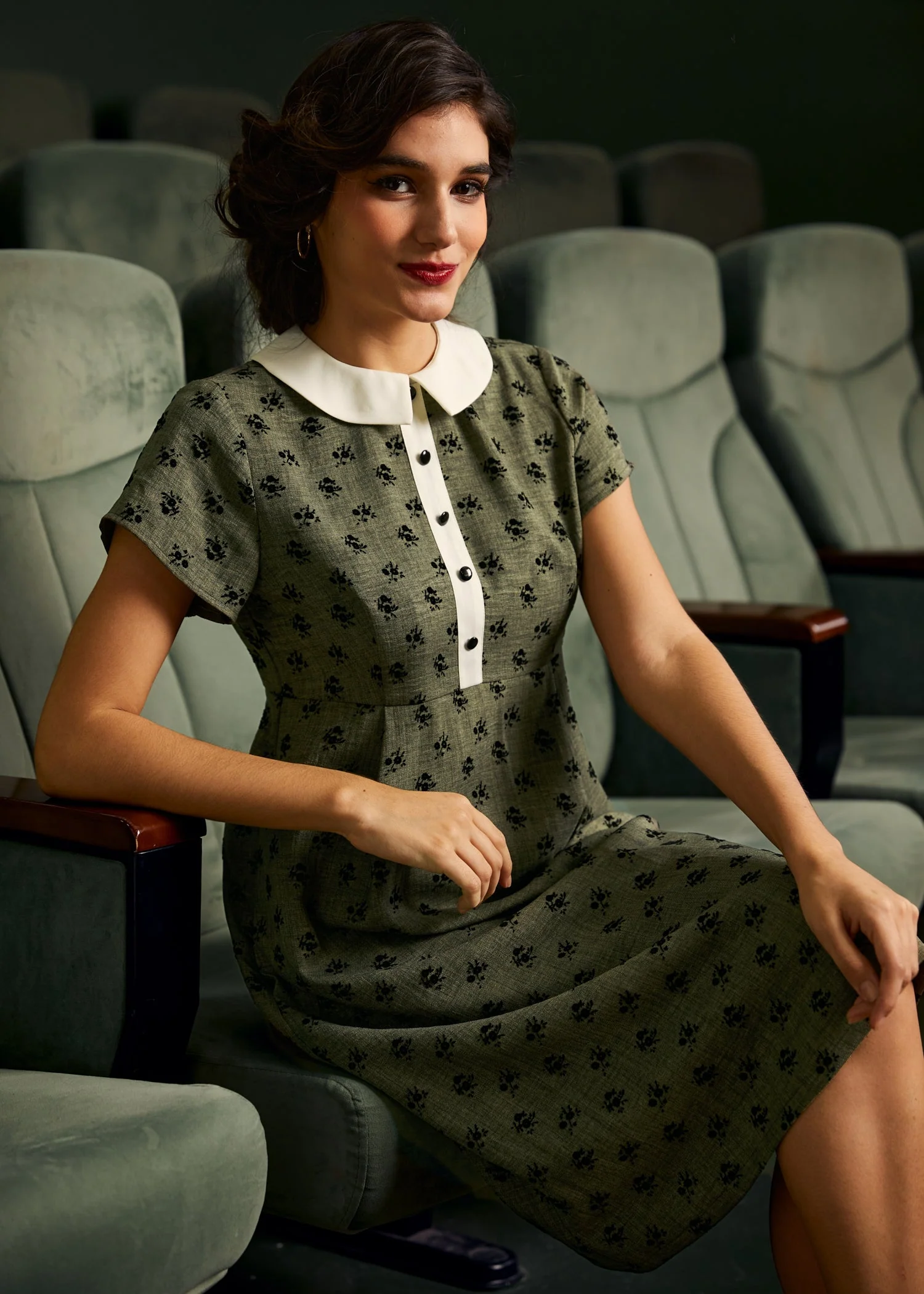 Pretty at the Pumpkin Patch Shirtwaist Dress