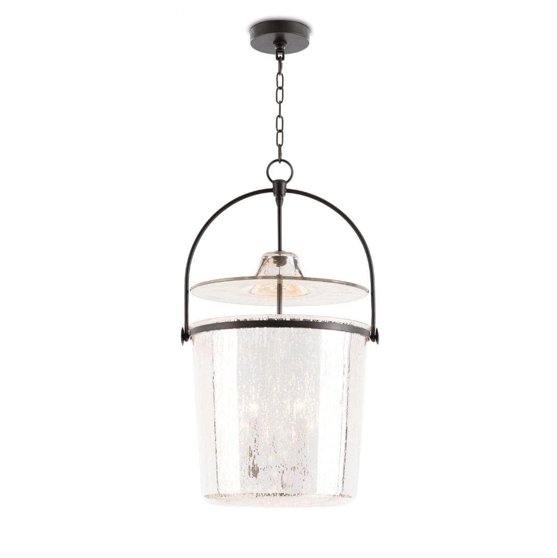 Small Bronze Emerson Bell Jar Pendant