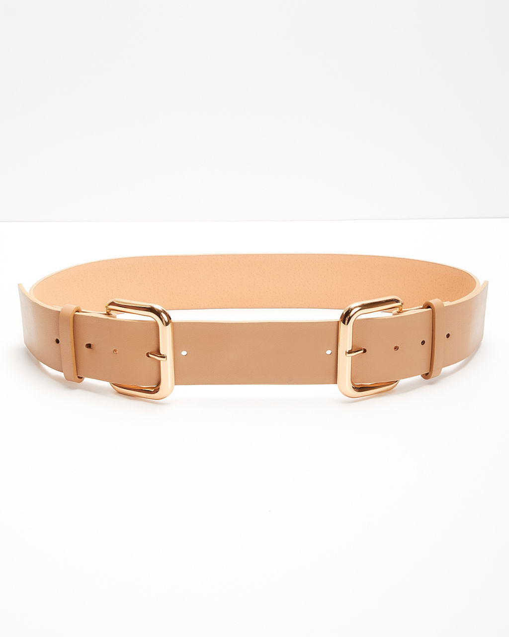 Mayla Double Buckle Wide Belt