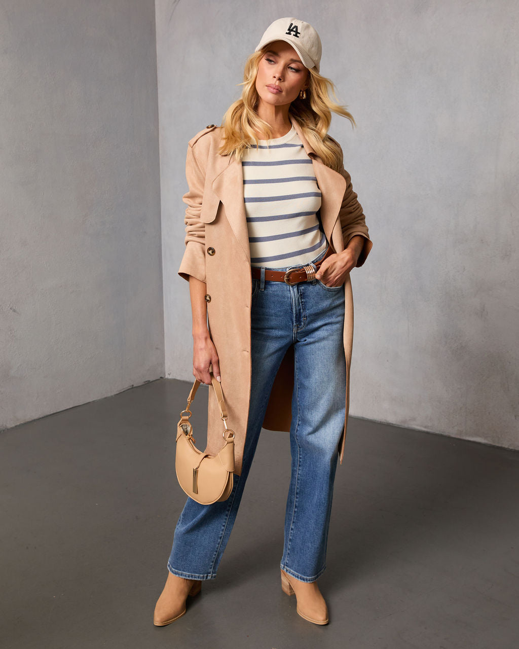 Ancira Striped Bodysuit