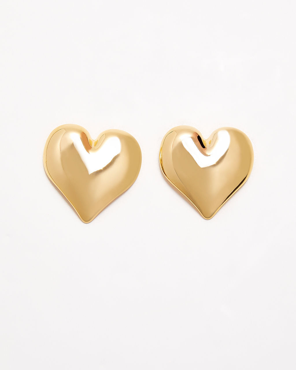 Soulmate Large Bubble Heart Earrings