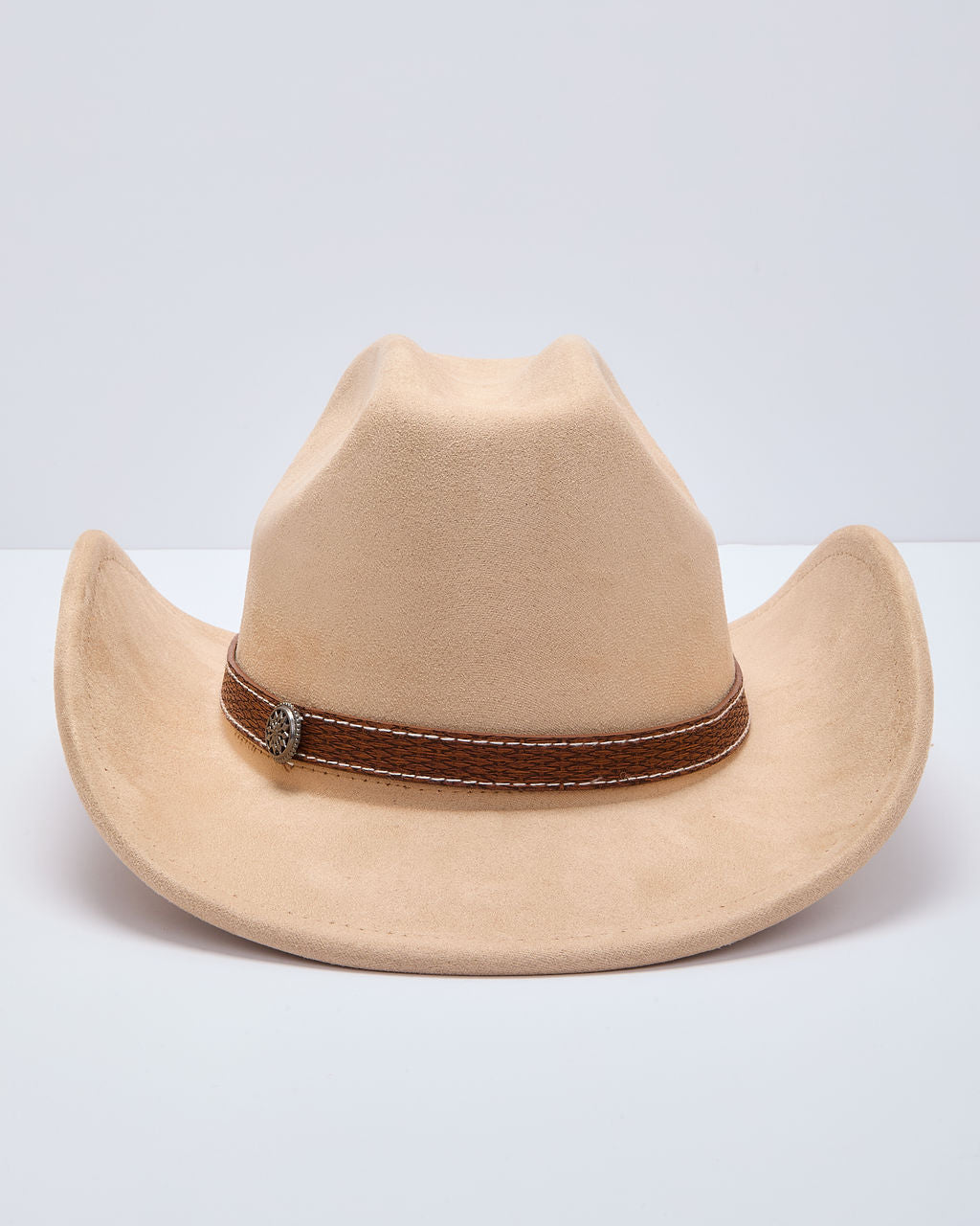 Doune Faux Suede Western Hat