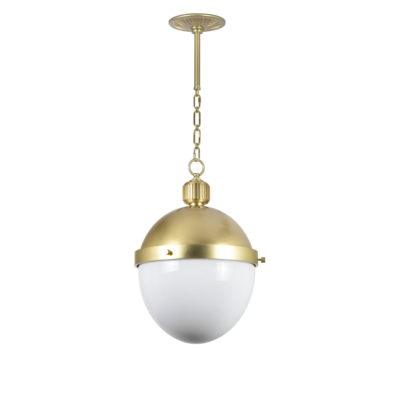 Otis Medium Brass Pendant