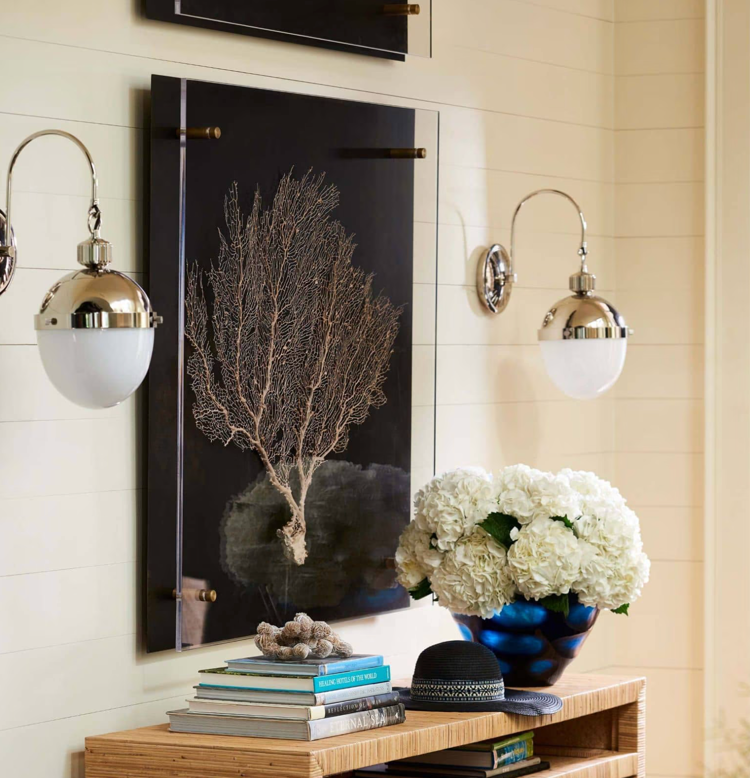 Otis Polished Nickel Sconce