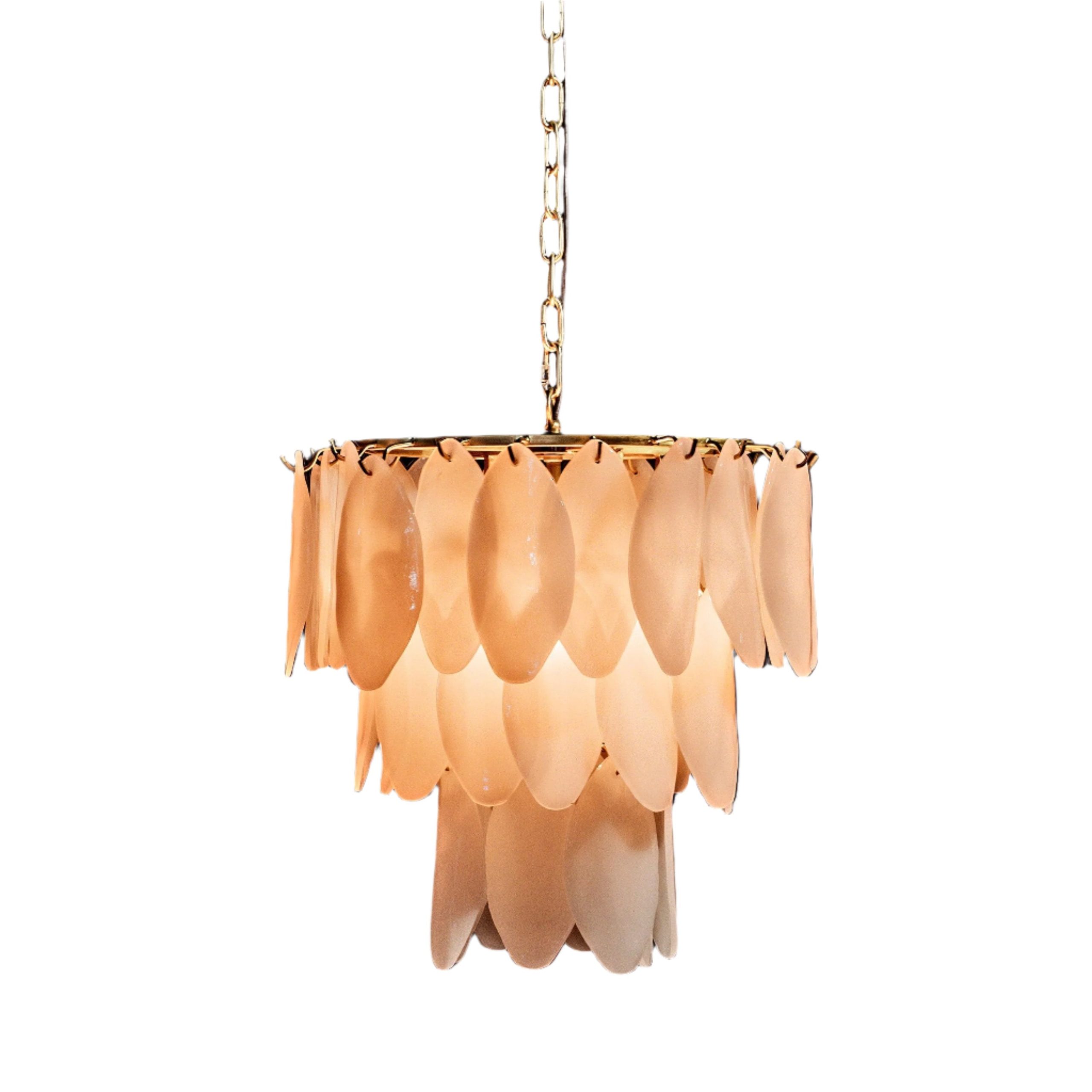 Lotus Petal Chandelier