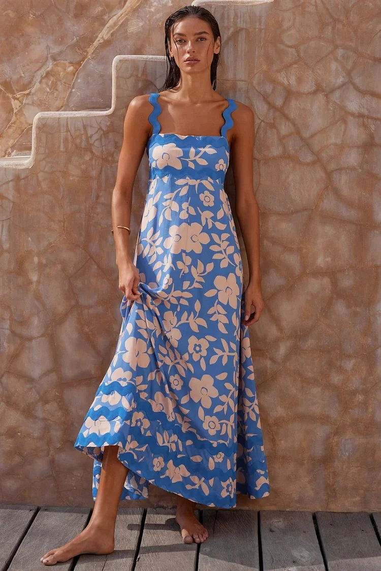 Flowy Floral Maxi Dress