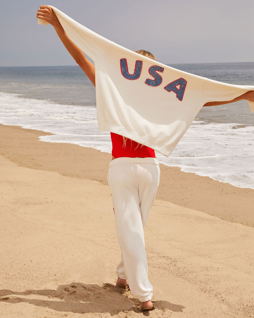 Freedom Crew Neck Pullover USA Sweatshirt