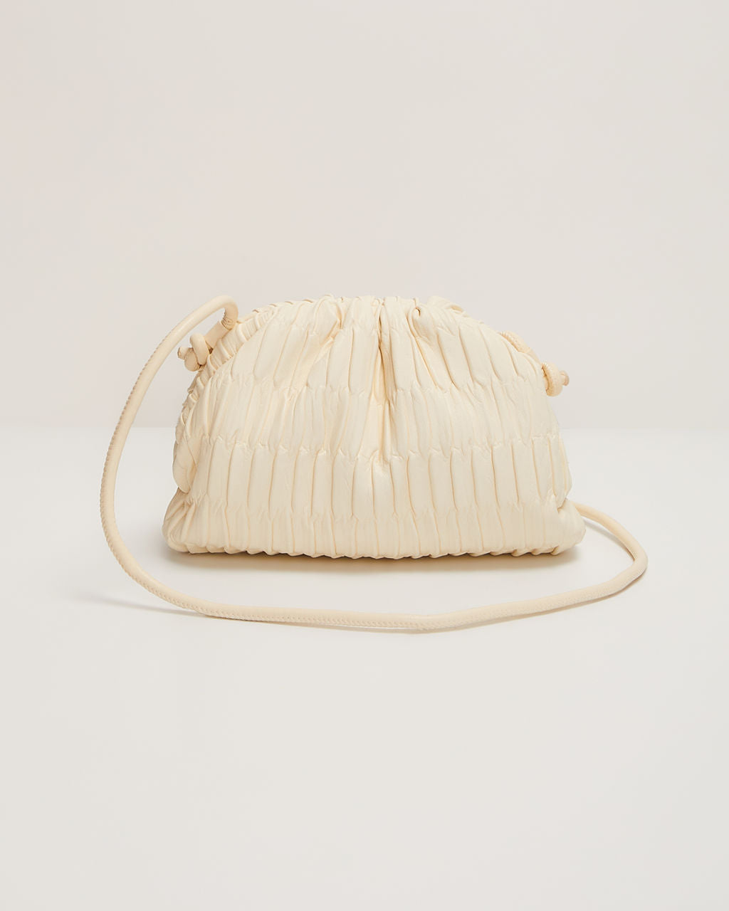 Cinzia Textured Pouch Crossbody Bag