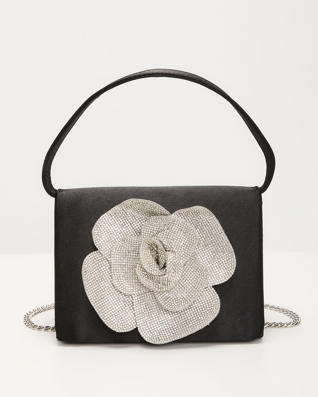 Yours Only Embellished Floral Handbag