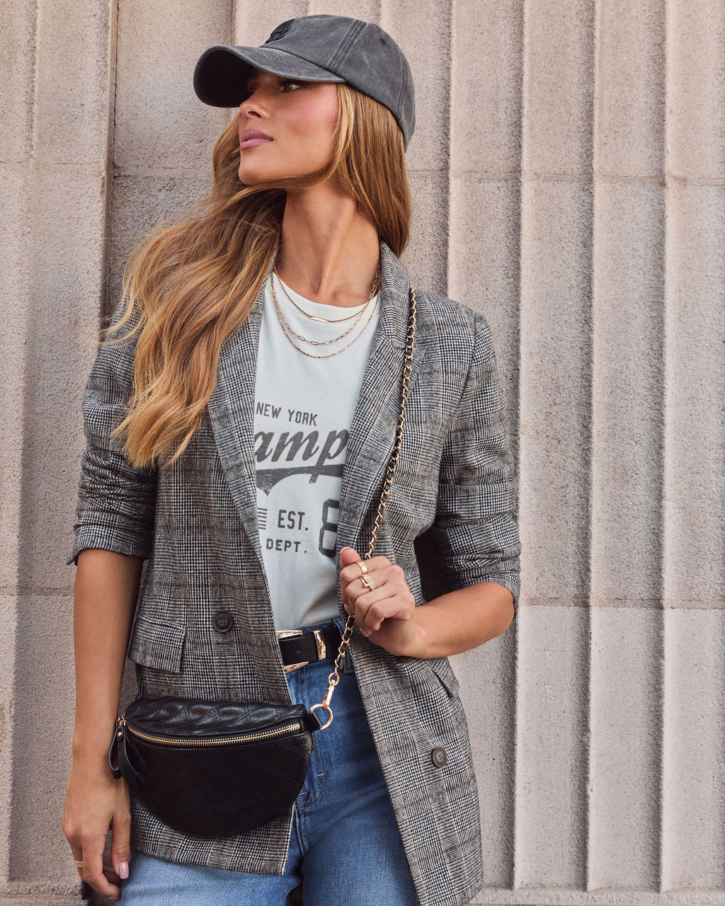 Jenny Faux Leather Belt Bag