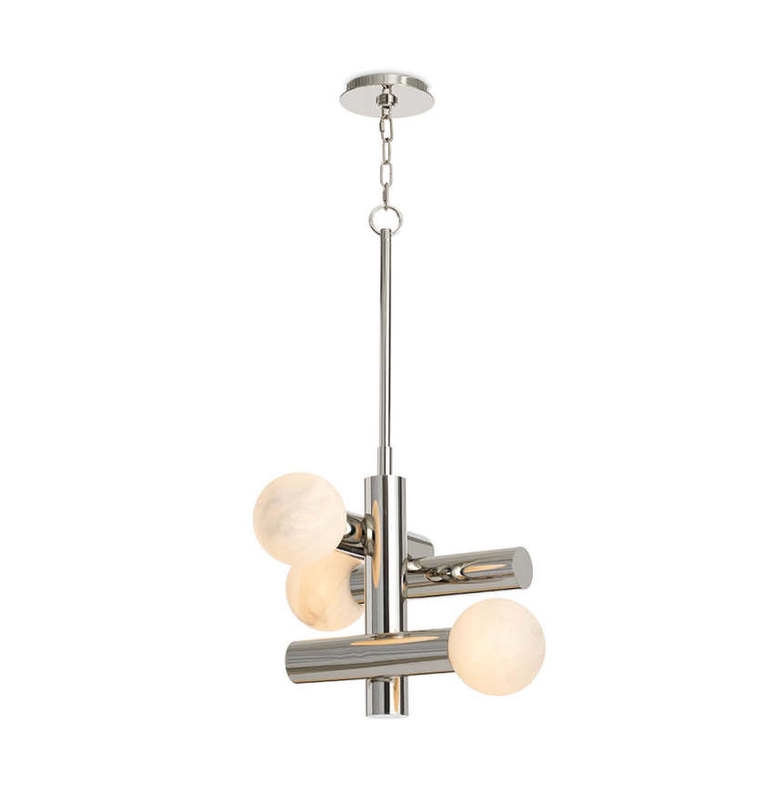 Dion Polished Nickel Pendant