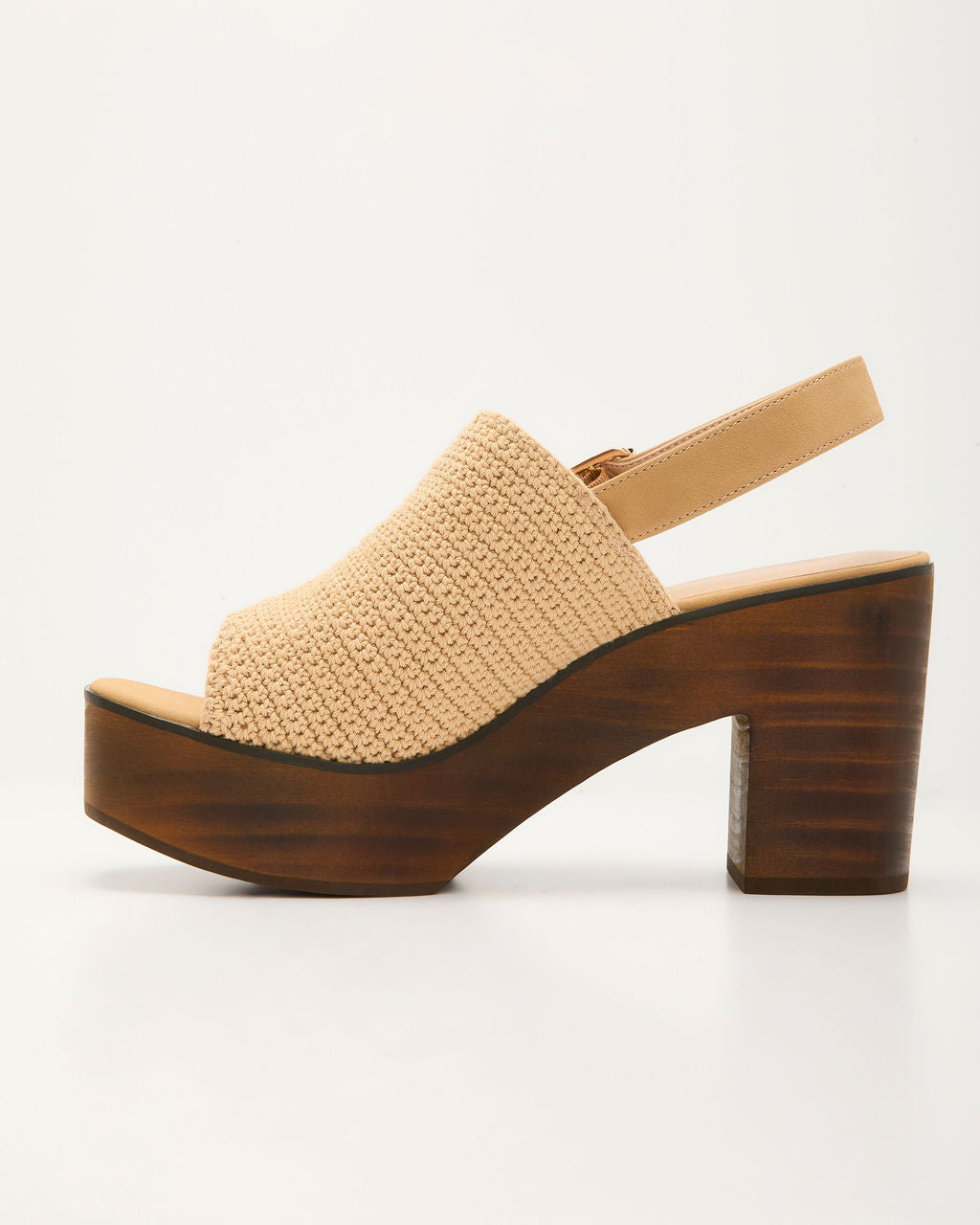 Sunfolk Crochet Platform Heels