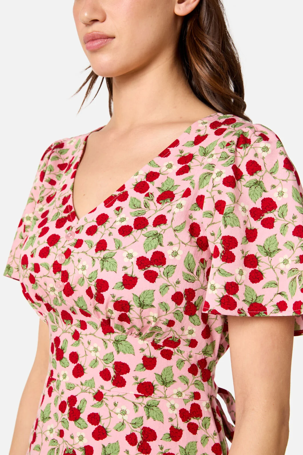 Raspberry Mini Dress
