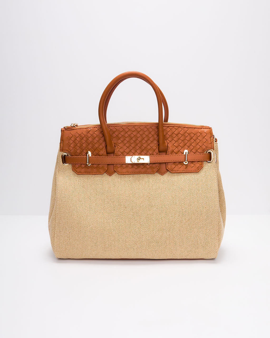 Marlenna Structured Top Handle Bag