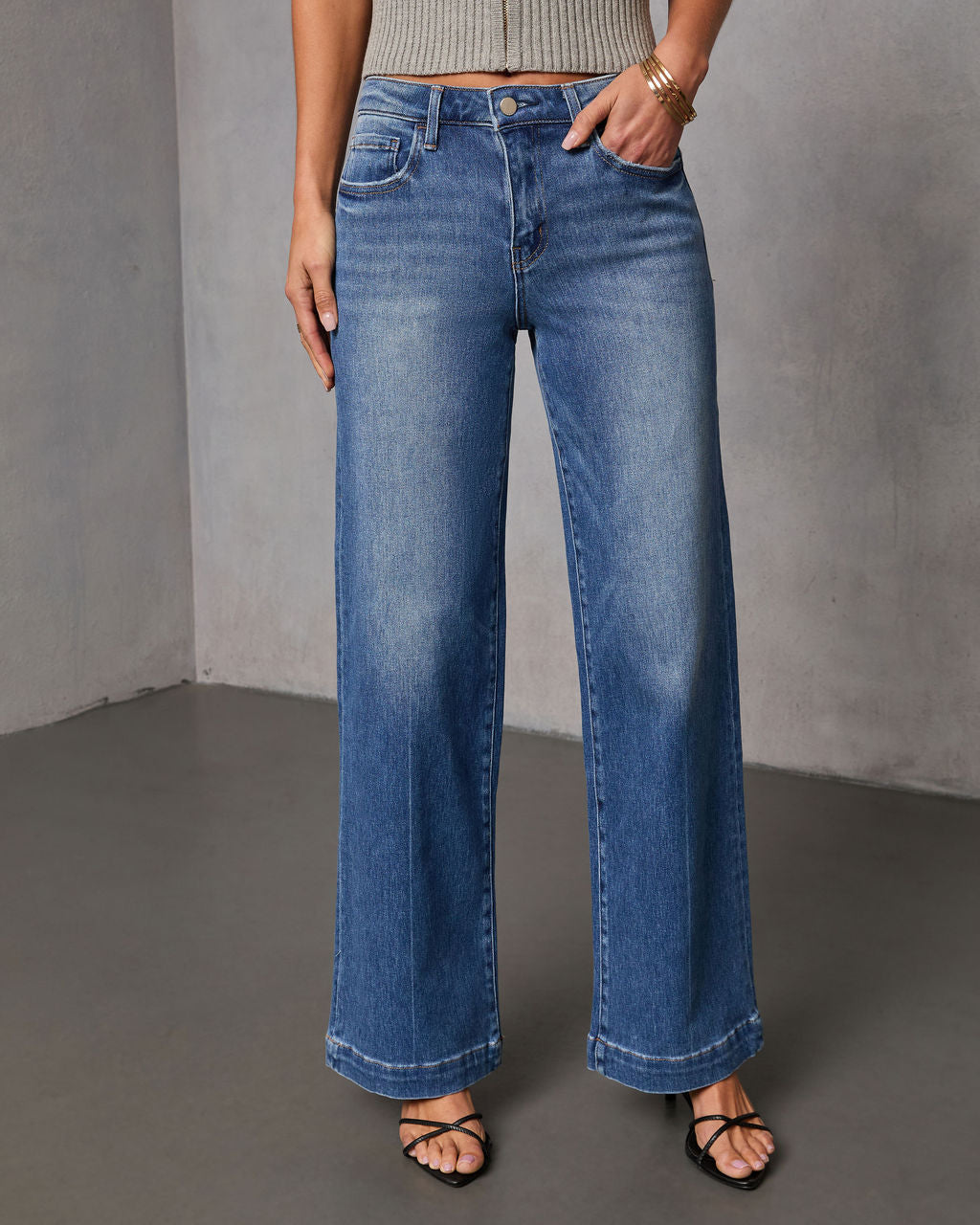 Emberlie Super Stretch Straight Leg Jeans