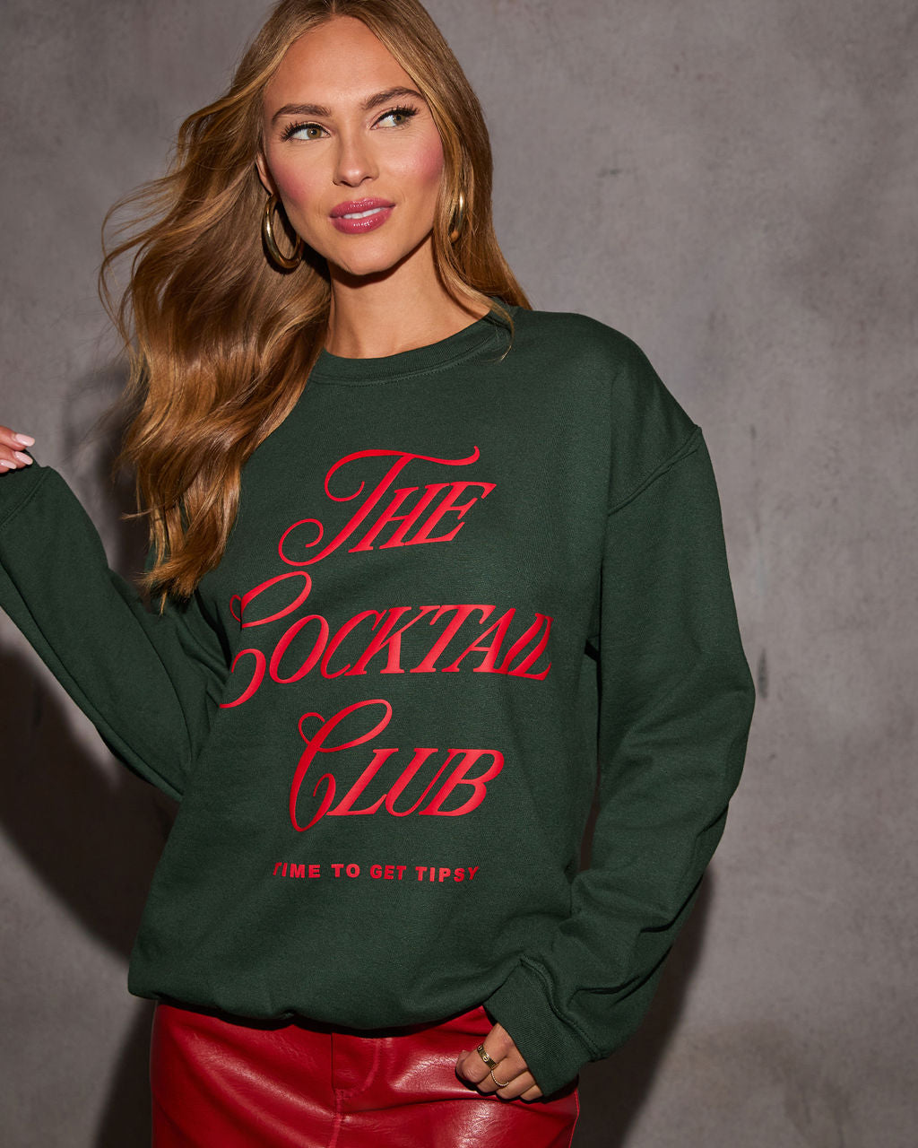 The Cocktail Club Graphic Sweatshirt