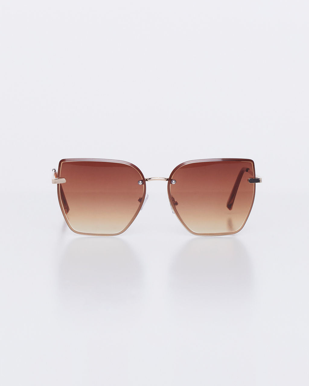 Hollywood Frameless Square Sunglasses