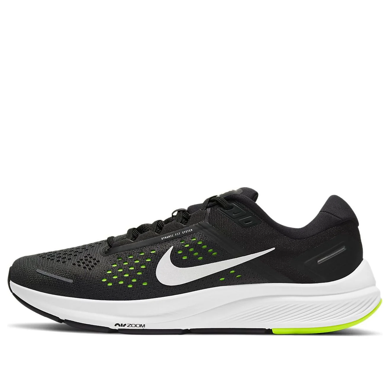 Air Zoom Structure 23 'Black White Green' CZ6720-010