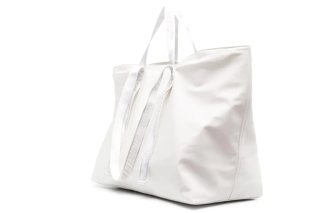 O-W 21 Commercial Bag Series LOGO Printing Shoulders handbag White OWNA094R21FAB0010110