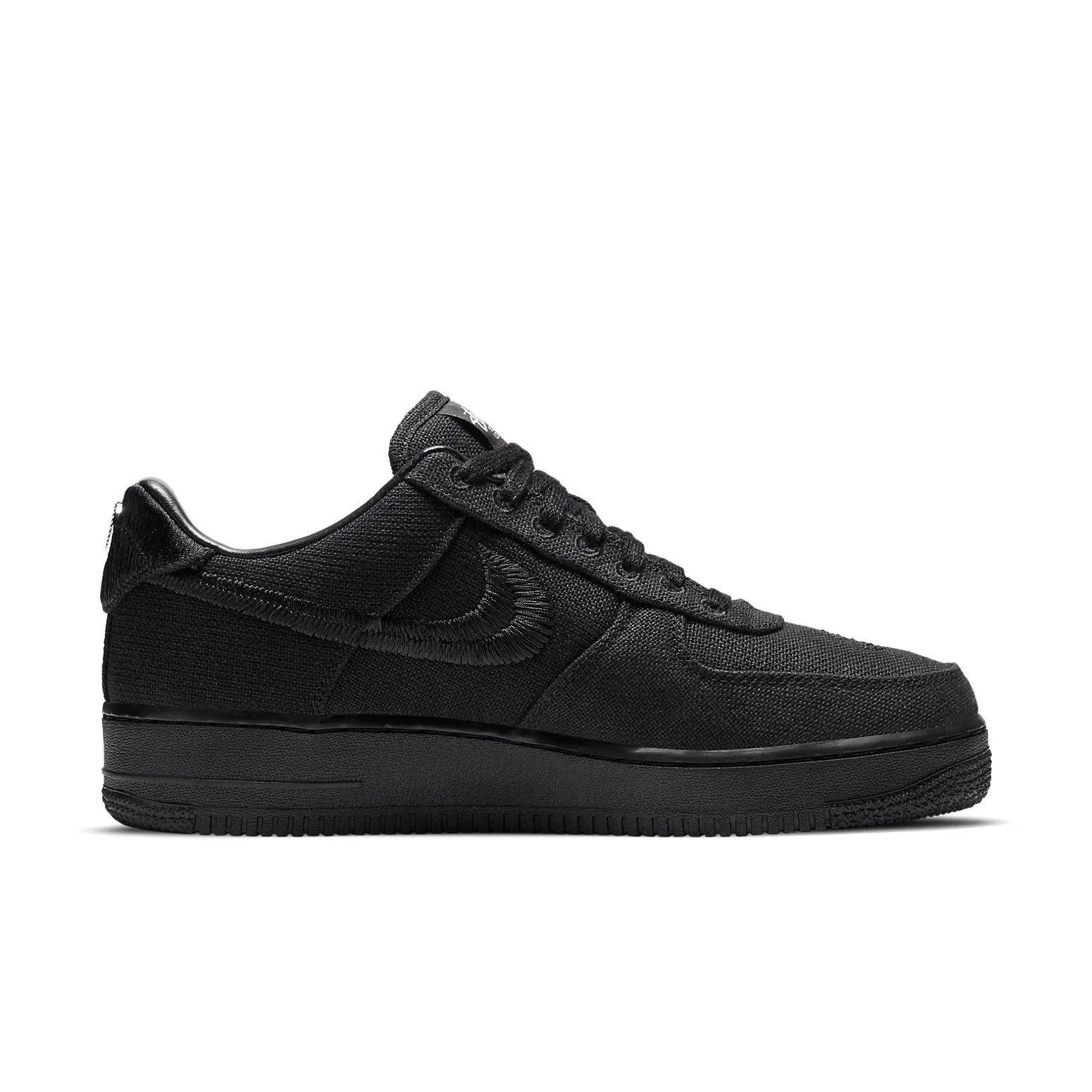x Stussy Air Force 1 Low 'Triple Black' CZ9084-001