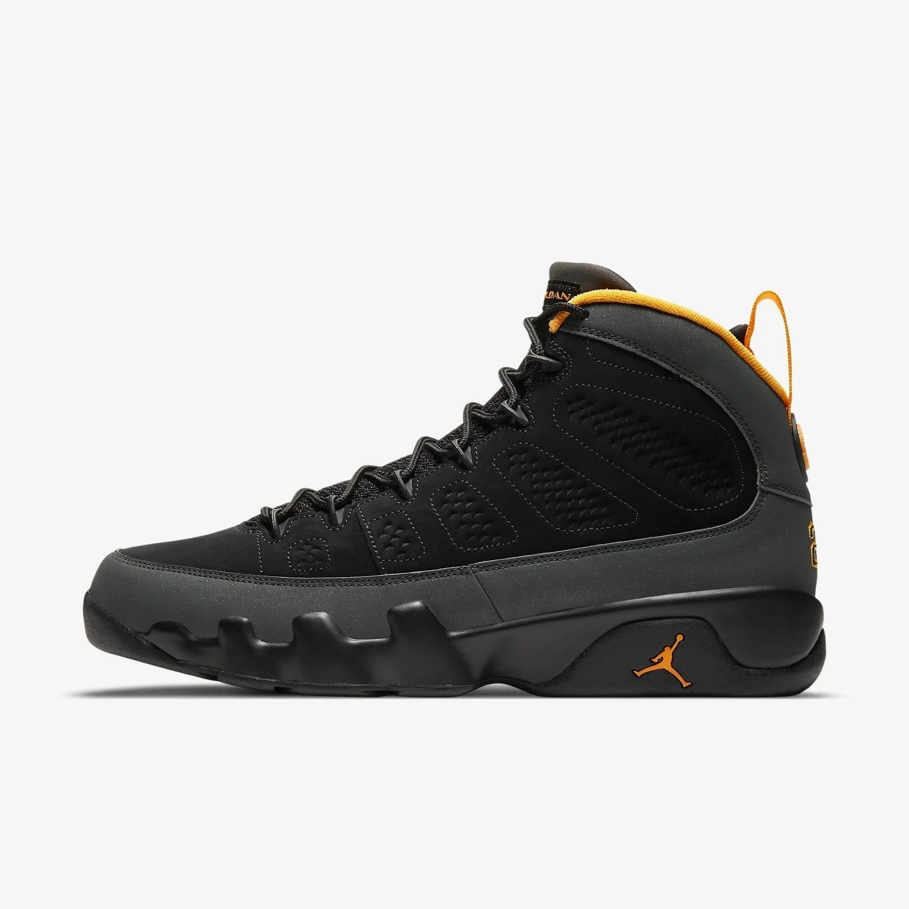 (Men's) AJ 9 Retro 'Dark Charcoal / University Gold' (2021) CT8019-070