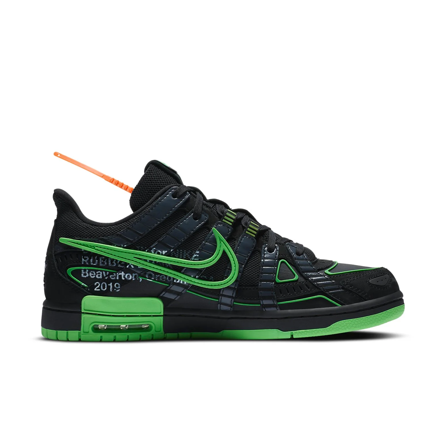 x Off-White Air Rubber Dunk 'Green Strike' CU6015-001