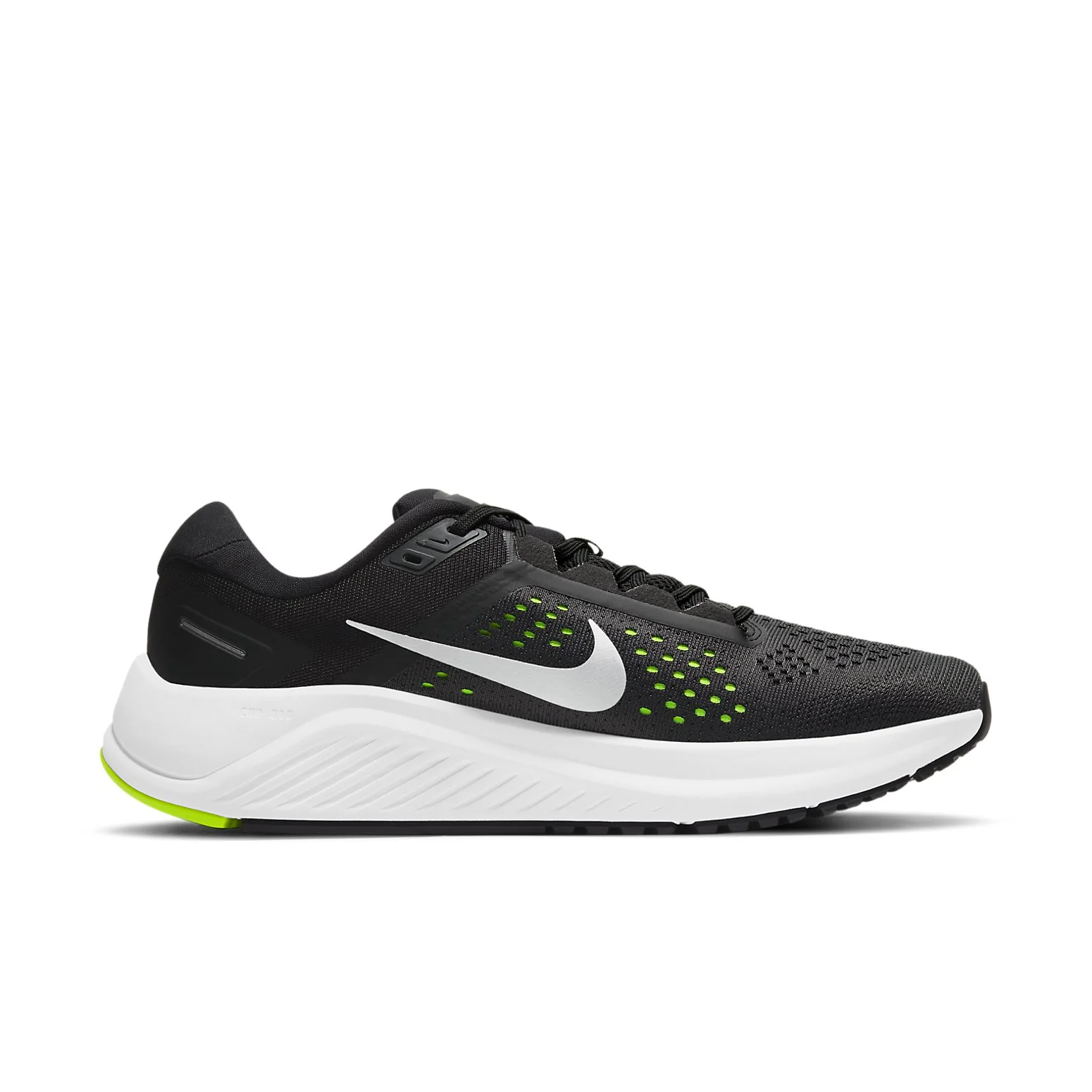 Air Zoom Structure 23 'Black White Green' CZ6720-010