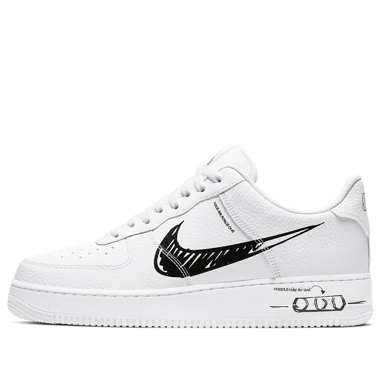 Air Force 1 Low 'Sketch - Black' CW7581-101