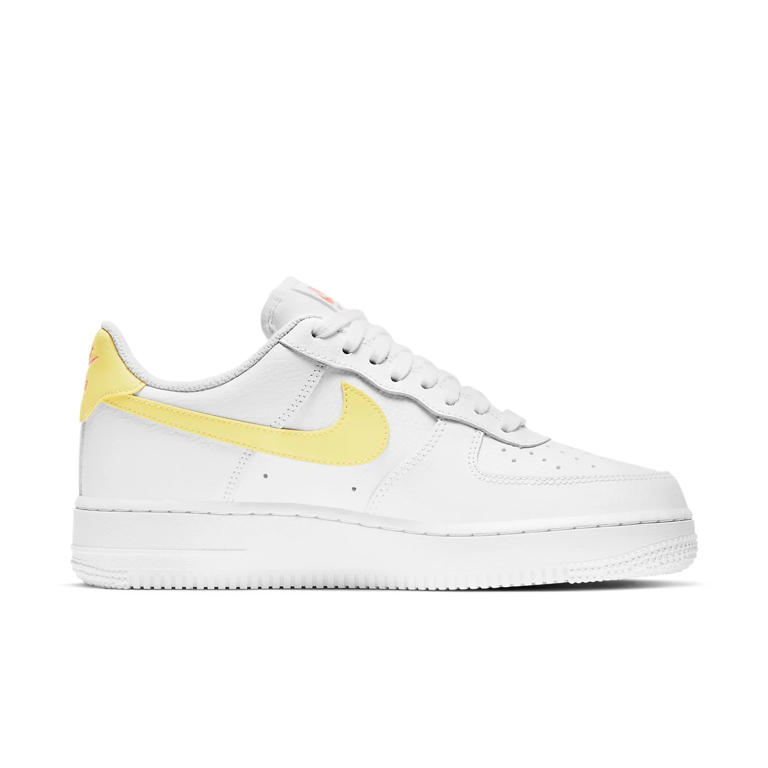 (WMNS)  Air Force 1 '07 'White Light Citron' 315115-160