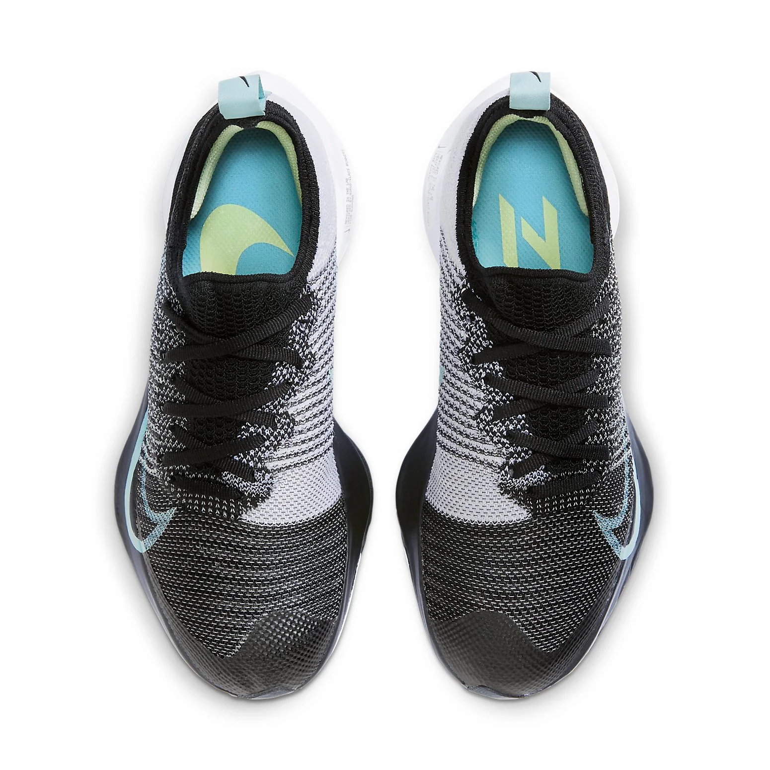 (WMNS) Air Zoom Tempo NEXT% Flyknit 'Black Glacier Blue' CI9924-001