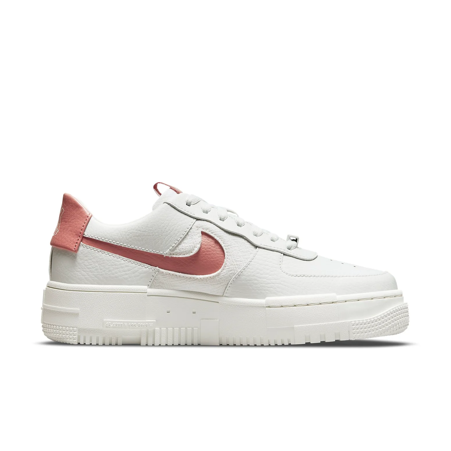(WMNS)  Air Force 1 Pixel 'White Rust Pink' CK6649-103