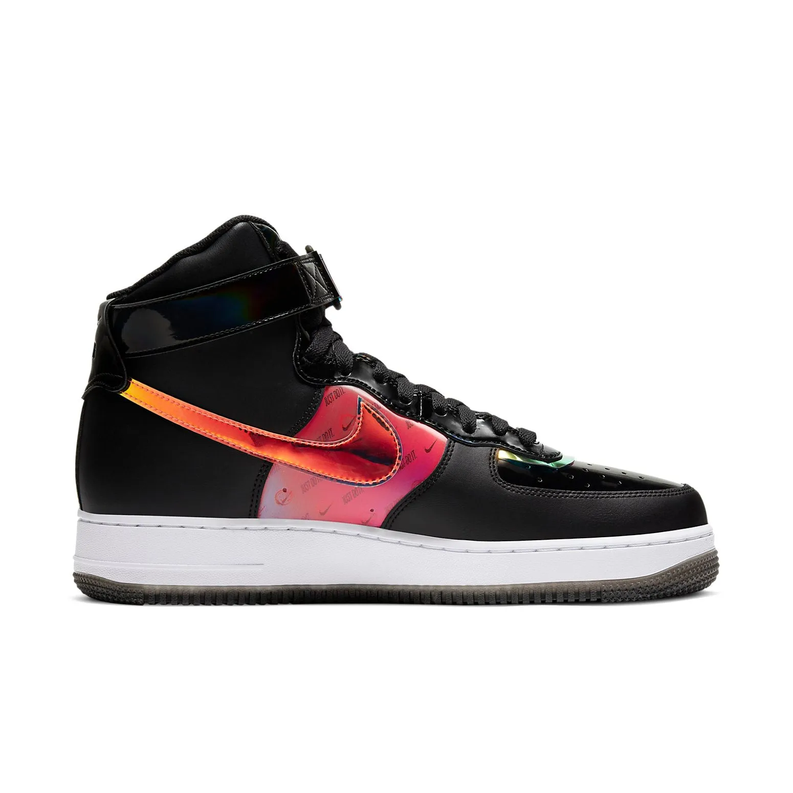 Nk AF 1 High 07 LV8 'Black White Bright Crimson' DC0831-101