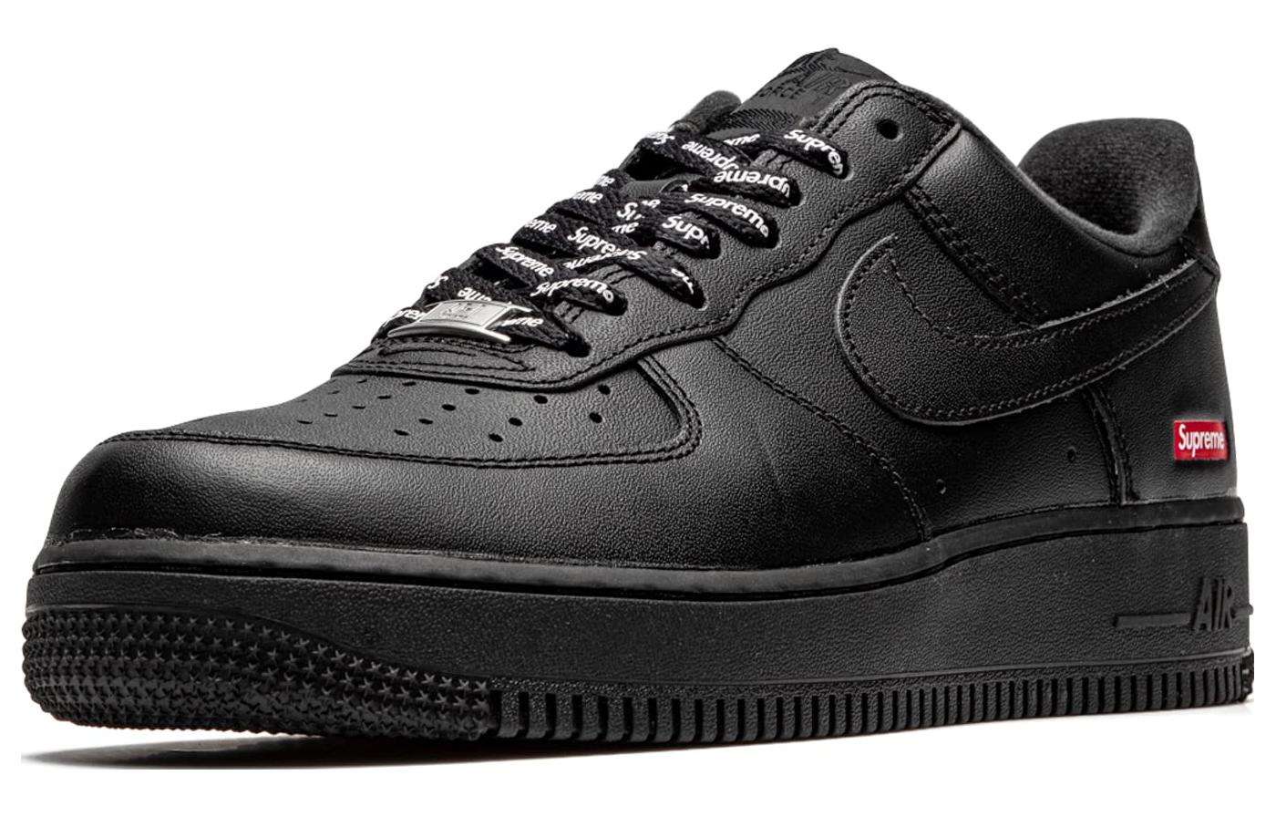 Supreme x Air Force 1 Low 'Box Logo - Black' CU9225-001