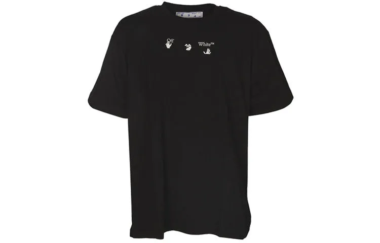 O-W Red Marker Over Tee 'Black' OMAA038S21JER0021025