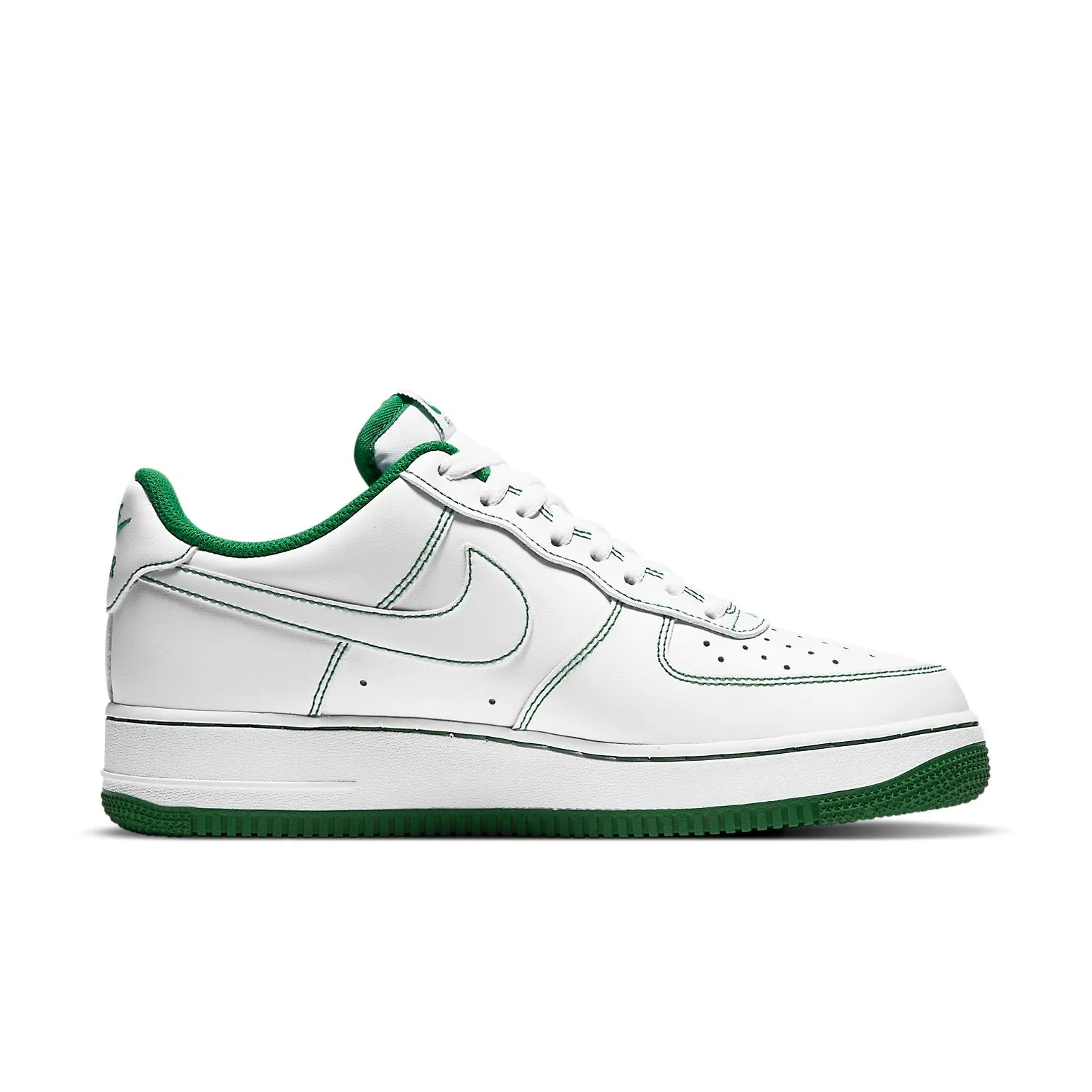 Nk AF 1 '07 'Contrast Stitch - White Pine Green' CV1724-103