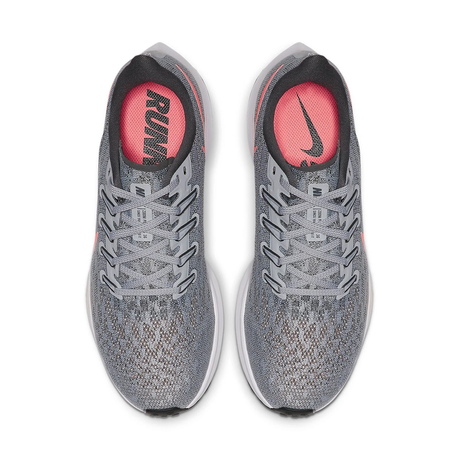 (WMNS) Air Zoom Pegasus 36 'Grey Pink' AQ2210-003