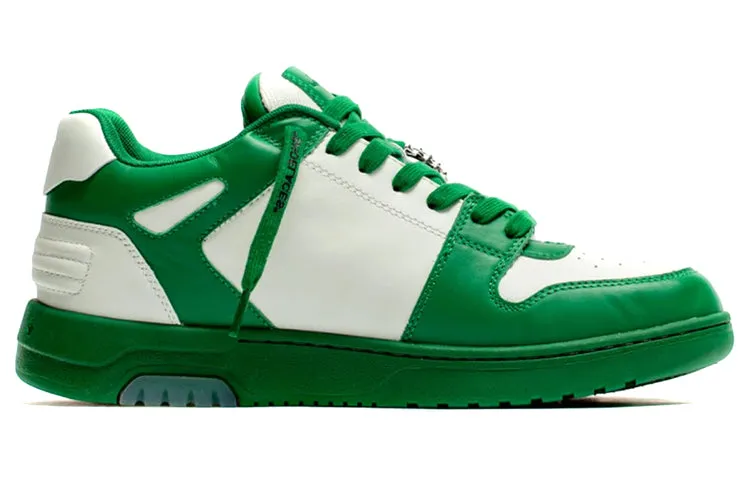 O-W Out of Office Low 'Dirty White Green' OMIA189R21LEA0010455