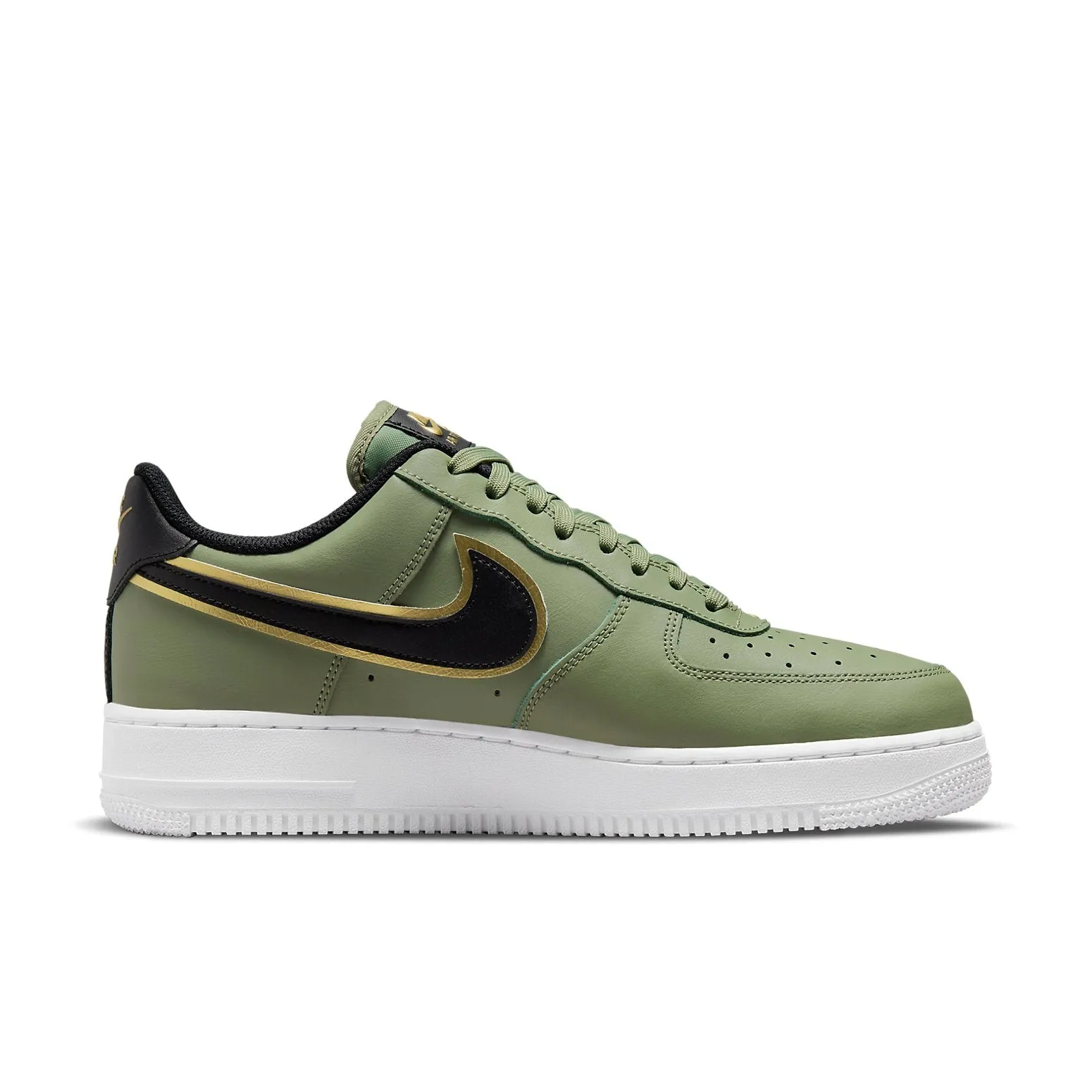 Nk AF 1 '07 LV8 'Metallic Swoosh Pack - Oil Green' DA8481-300