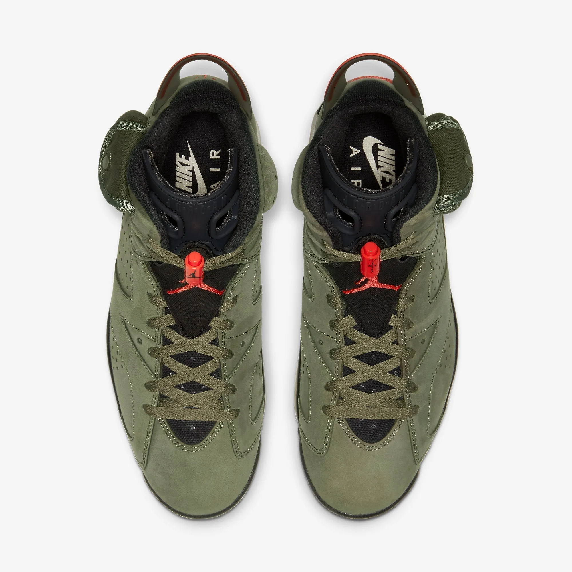 (Men's) AJ 6 Retro SP x Travis Scott 'Cactus Jack Medium Olive' (2019) CN1084-200