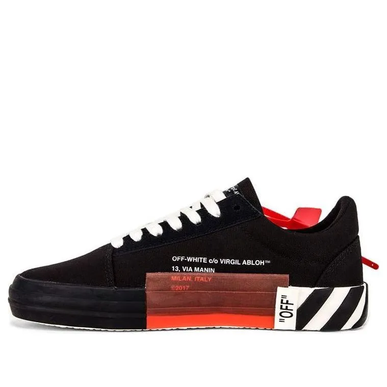 (WMNS) O-W Vulc Low Top 'Black' OWIA146R198000161000