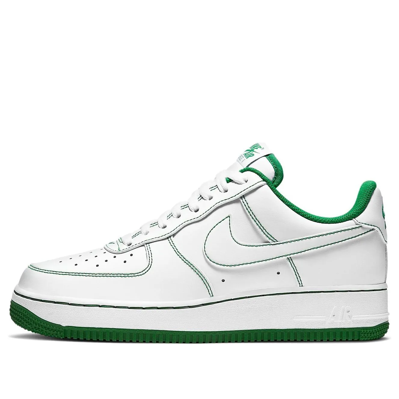Nk AF 1 '07 'Contrast Stitch - White Pine Green' CV1724-103