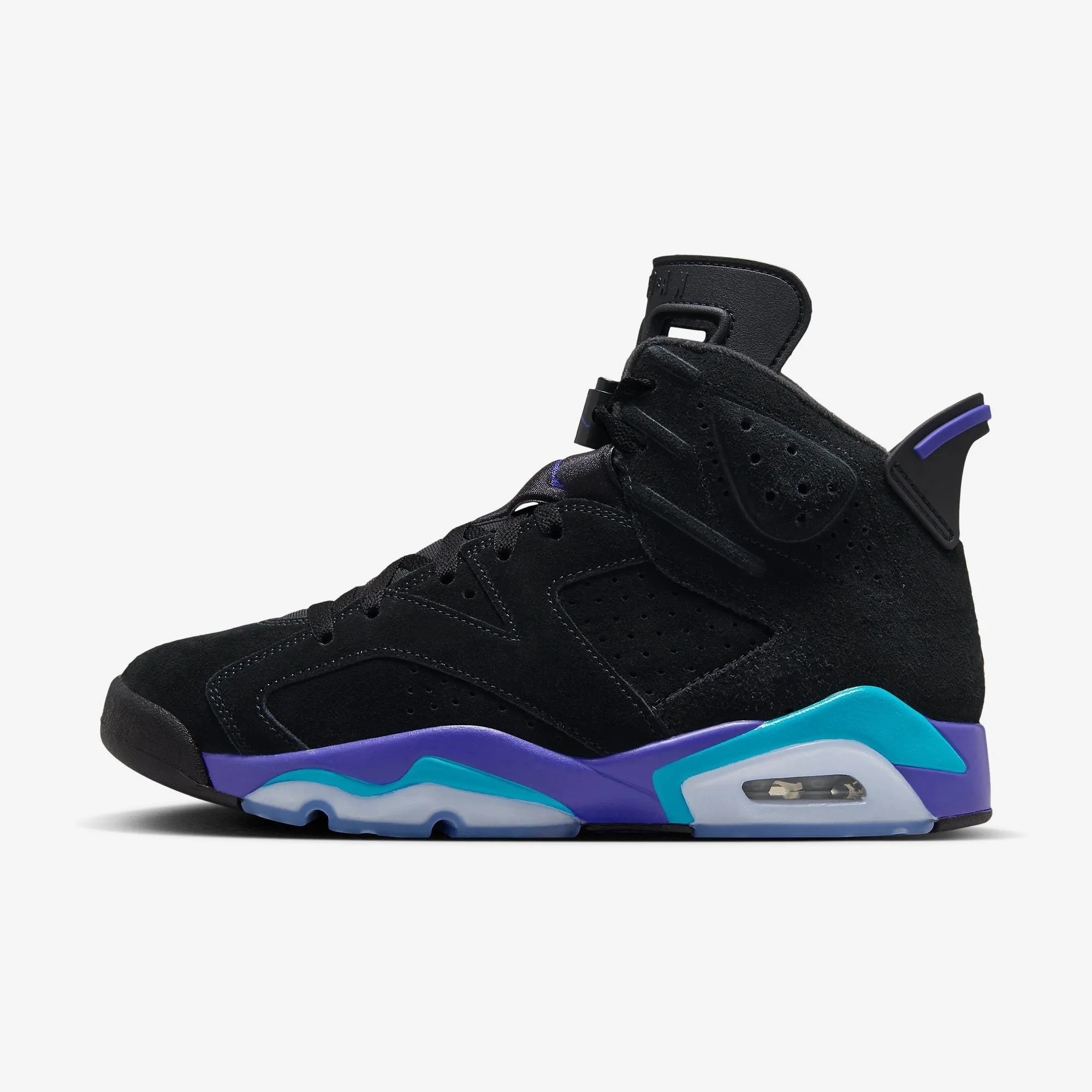 (Men's) AJ 6 Retro 'Black / Aqua' (2023) CT8529-004