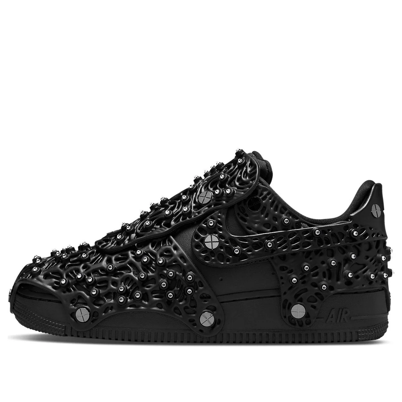 (WMNS)  Swarovski x Air Force 1 LXX 'Black' CV7668-001