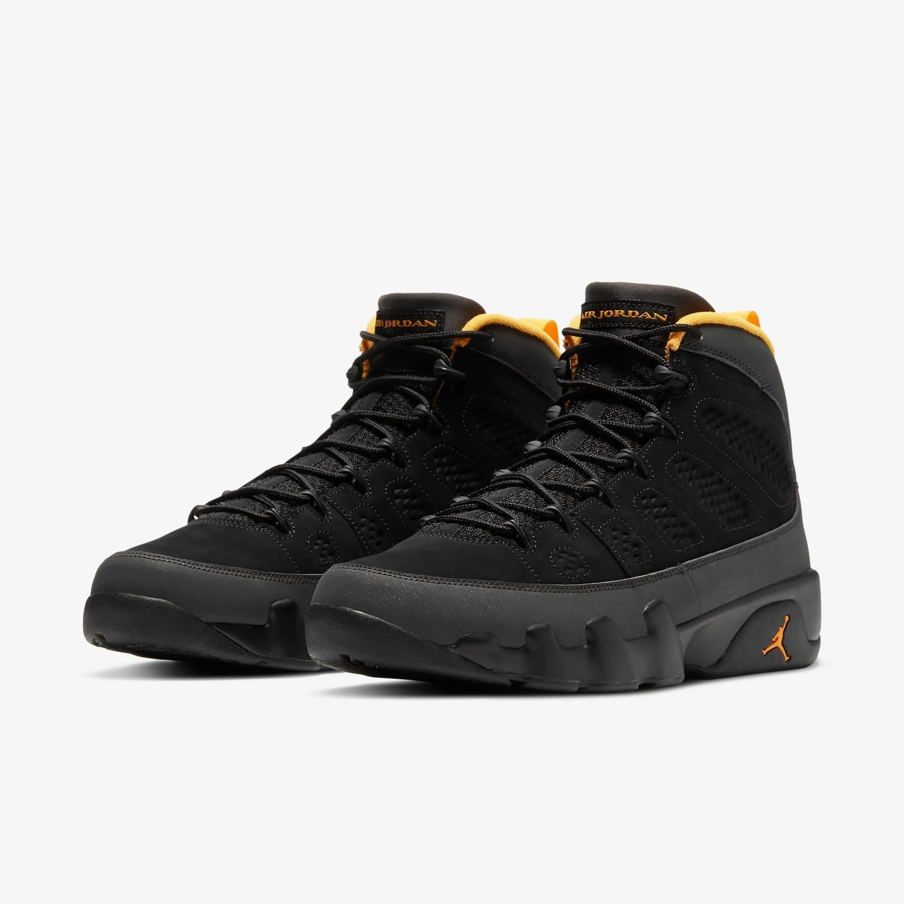 (Men's) AJ 9 Retro 'Dark Charcoal / University Gold' (2021) CT8019-070