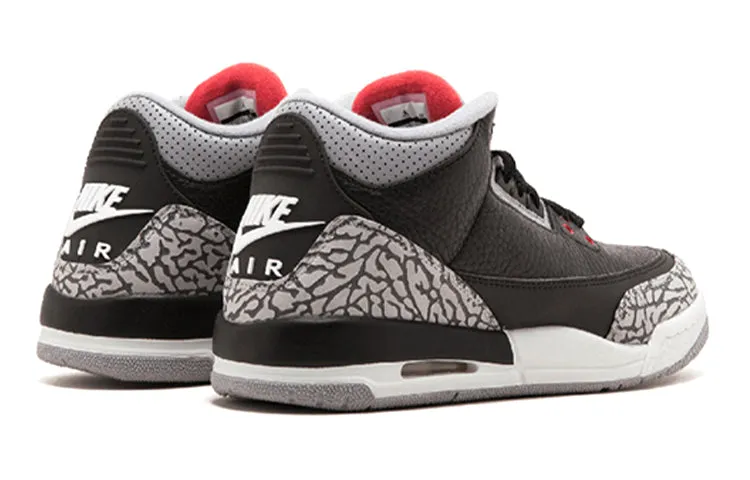 (GS) AJ 3 Retro OG 'Black Cement' 2018 854261-001