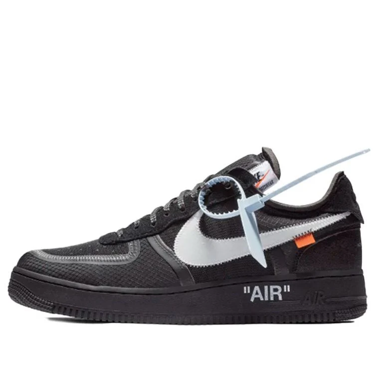 x Off-White Air Force 1 Low 'Black' AO4606-001