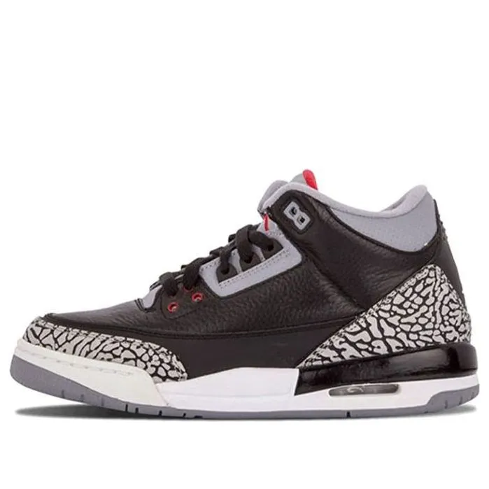 (GS) AJ 3 Retro OG 'Black Cement' 2018 854261-001